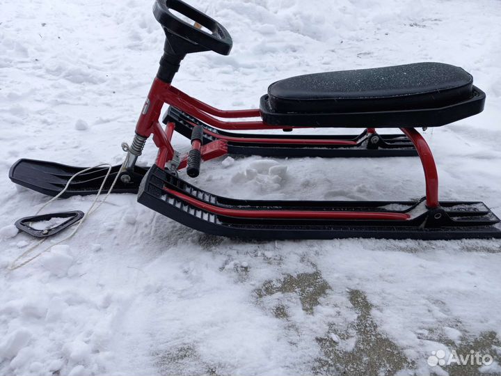 Снегокат рулевой