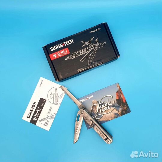 Мультитул swiss+tech 11в1