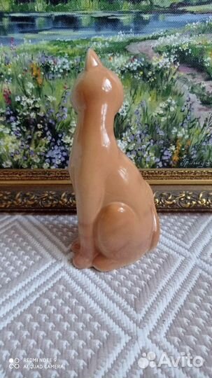 Статуэтка Кошка фарфор