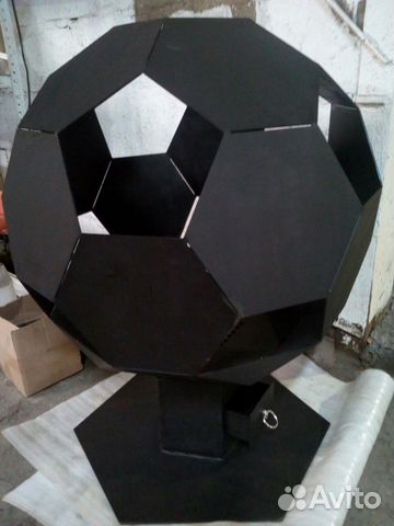 Садовый очаг, костровая чаша Футбольный мяч