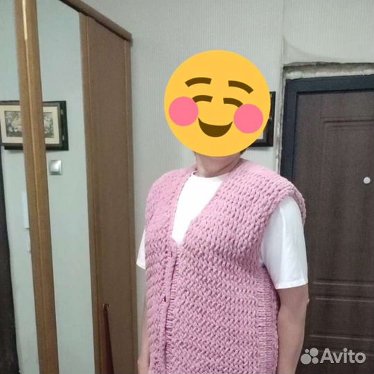 Жилет удлиненный
