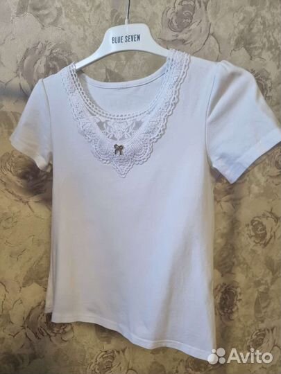 Школьные блузки для девочки р.128-134