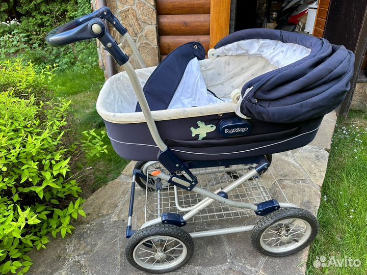 Коляска люлька peg perego