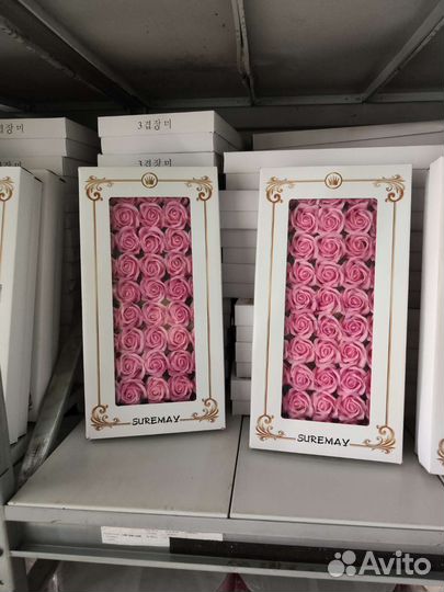 Мыльные розы оптом