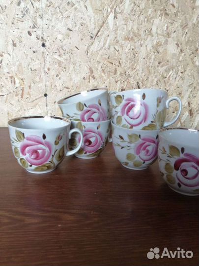 Фарфоровые чашки СССР