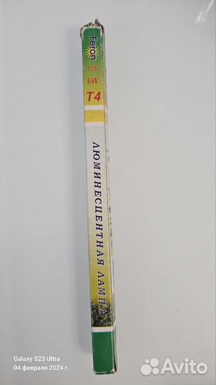 Лампа Feron люминисцентная T4 6W