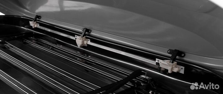 Автобокс 200*81,5*40см altai 450L серый