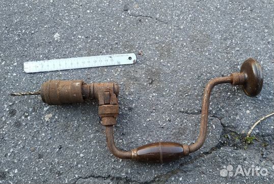 Ручная дрель производства СССР