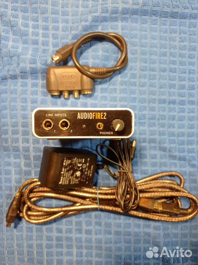 Внешняя звуковая карта echo audiofire2