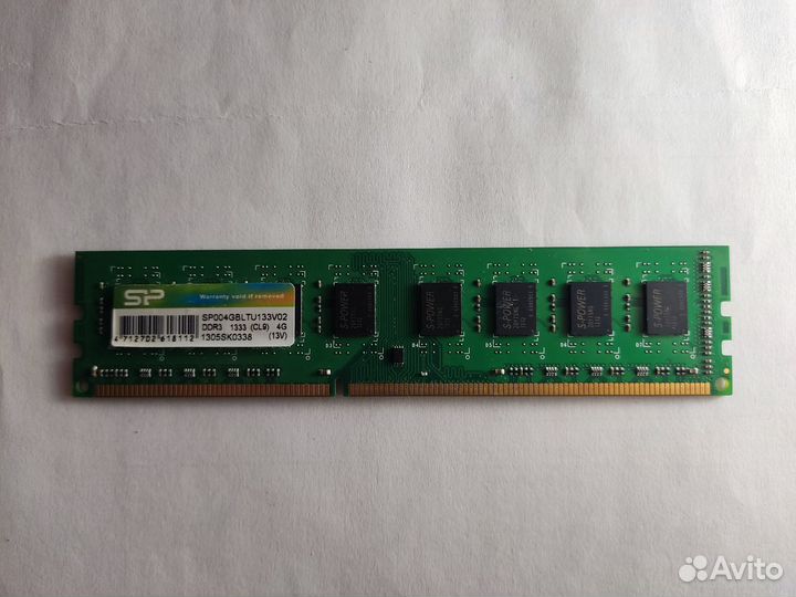 Оперативная память Silicon Power 4 gb DDR3