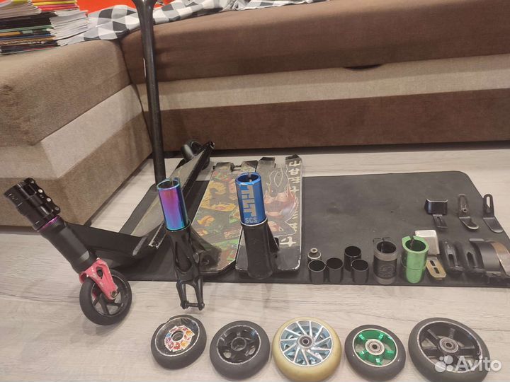 Запчасти для трюкового самоката