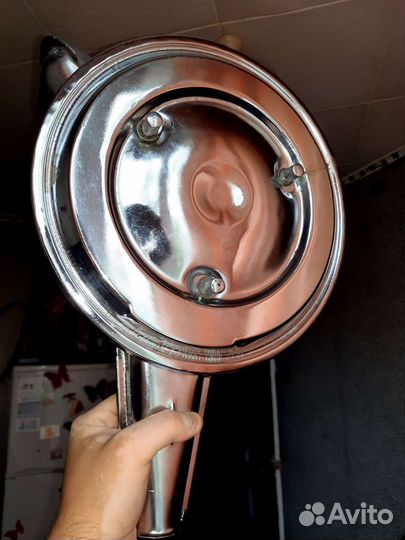 Хромированный корпус воздухана на классику