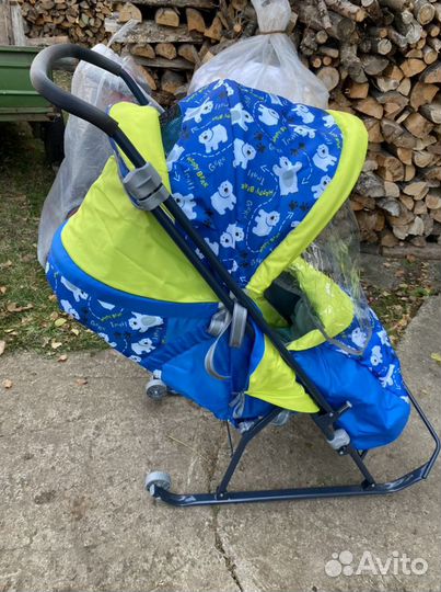 Санки коляска