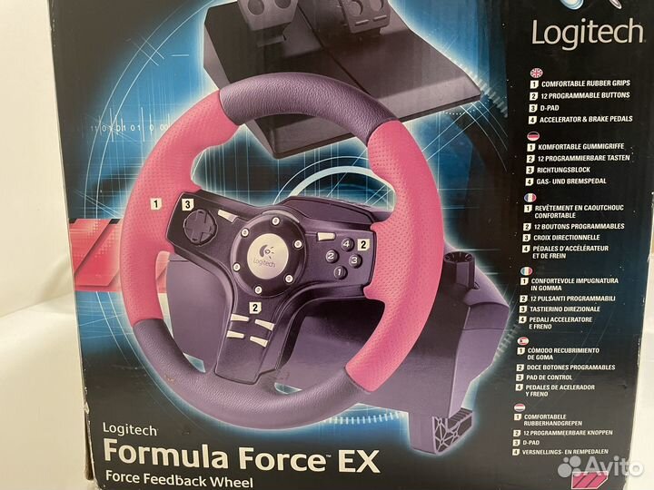 Игровой руль logitech