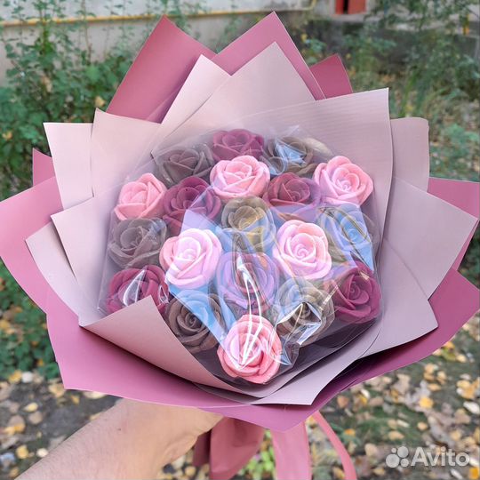 Букет из шоколадных роз. Подарок на день рождения