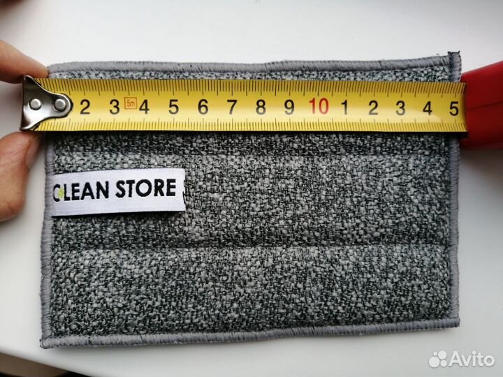 Салфетки (хлопок) и губка-скрабер для уборки