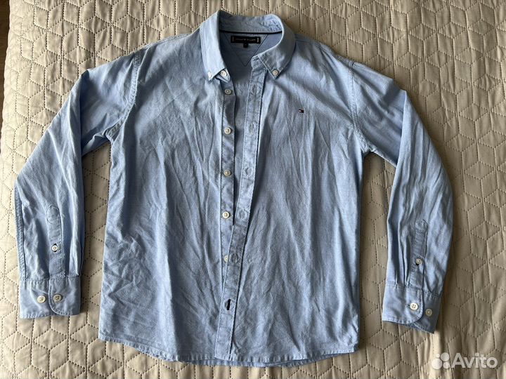 Tommy hilfiger рубашка 152см