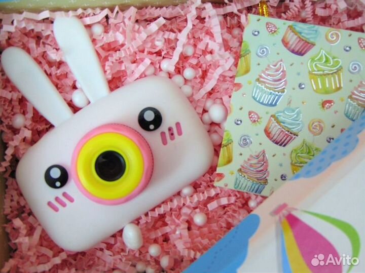 Детский фотоаппарат Зайка