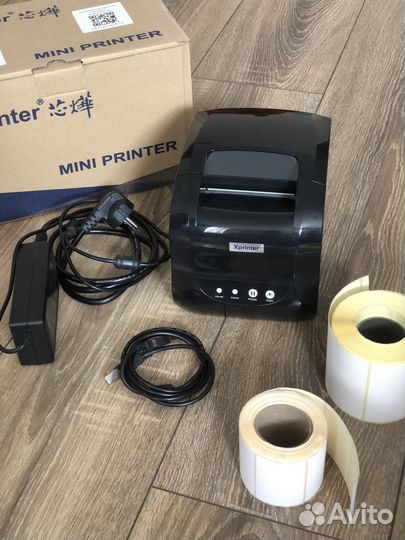 Термопринтер xprinter 365b для маркетплейсов
