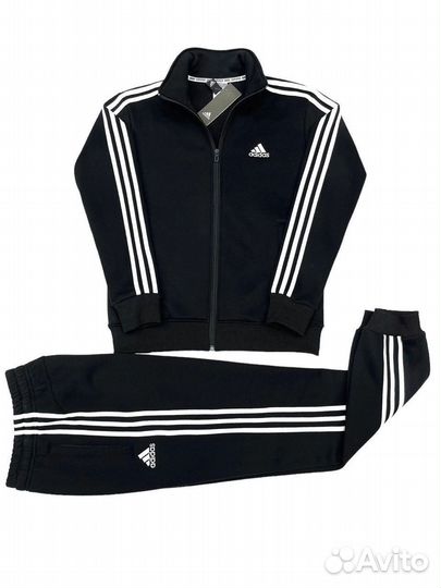 Спортивный костюм мужской Adidas флис (44-54)