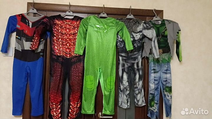 Новогодние костюмы супергероев