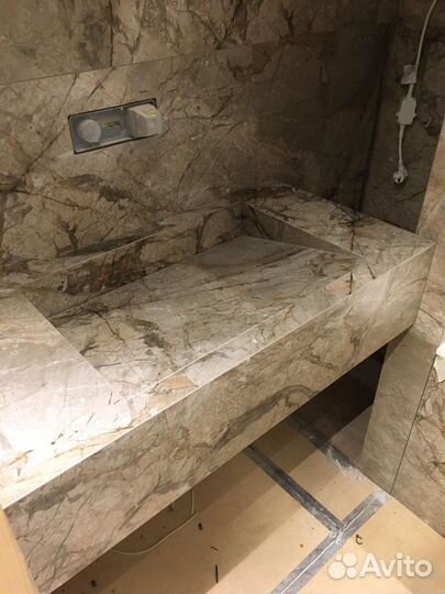 Раковина из керамогранита