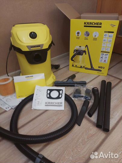 Пылесос Karcher wd 3