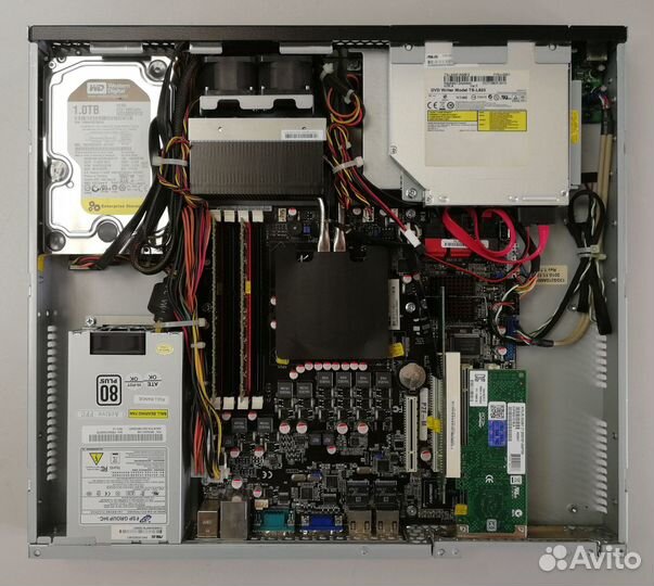 Серверный корпус 1U Asus RS100-E6/PI2