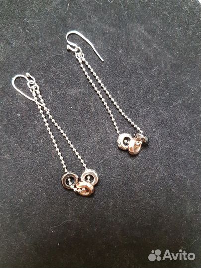 Серьги бижутерия