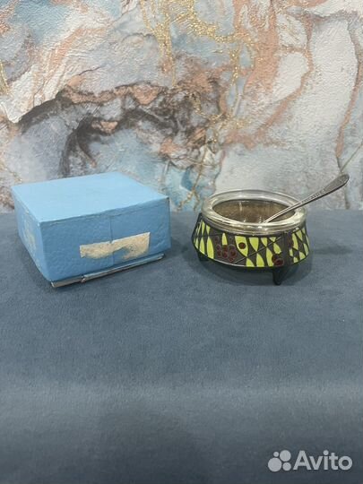 Солонка мельхиор СССР