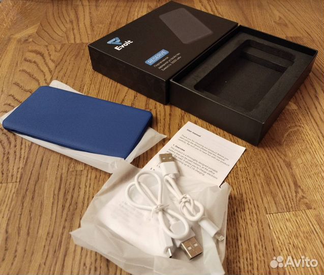 Внешний аккумулятор «Reserve» с USB Type-C, 5000 m