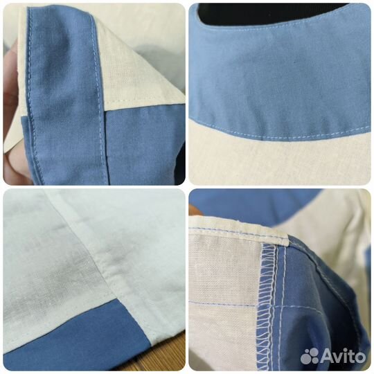 Рубашка х/б в историческом стиле новая 40-46