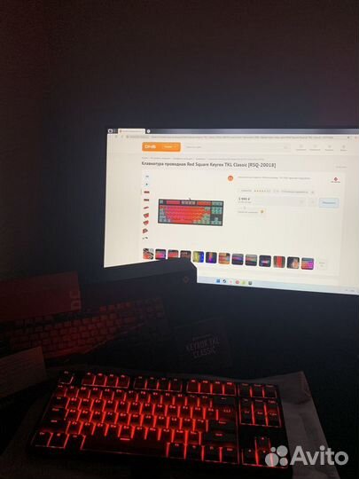 Игровая клавиатура Red square keyrox tkl