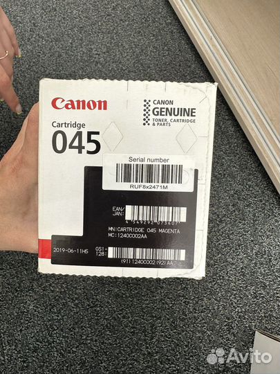 Катриджи для принтера canon