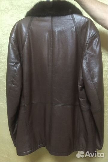 Дубленка натуральная мужская 50 52