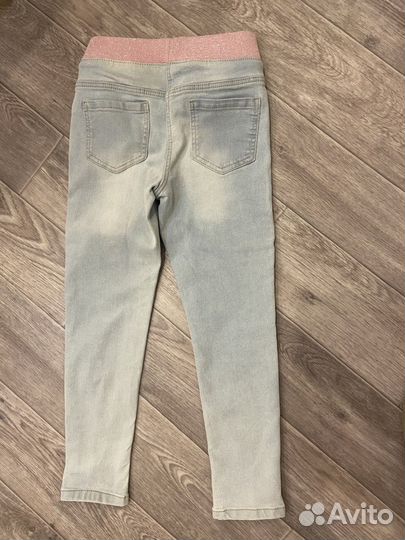 Джинсы для девочки 122