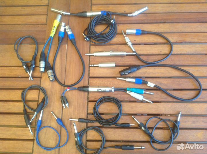 Кабель. Межблочный. XLR. RCA. TRS. Переходники