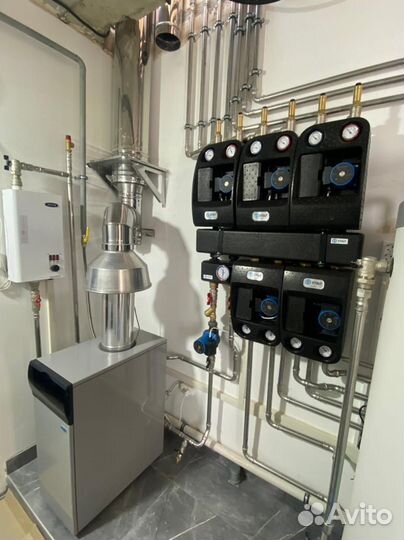 Монтаж отопления, водоснабжения, тёплый пол, zota