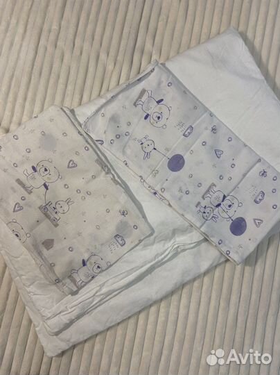 Детское одеяло с подушкой