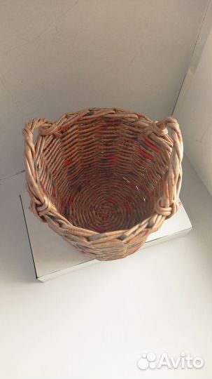 Корзина плетеная