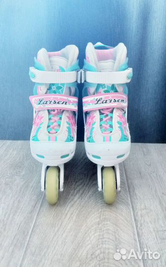 Роликовые коньки детские раздвижные