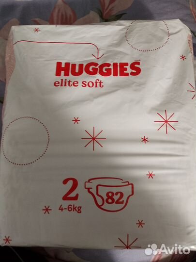 Подгузники huggies elite soft 2