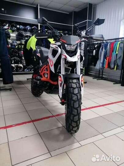 Мотоцикл Rockot Hound 250 белый/оранжевый