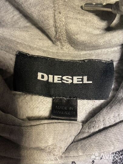 Винтажное худи Diesel оригинал