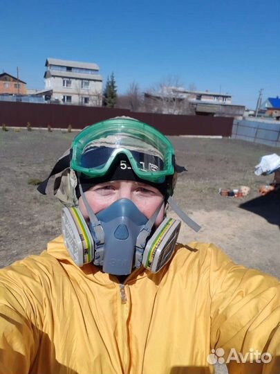 Обработка участков от клещей,комаров,тли и т.п