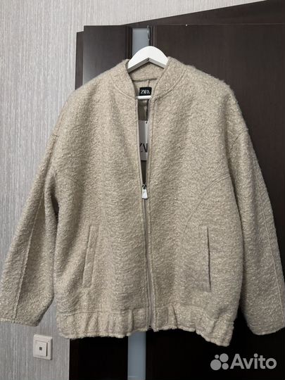 Бомбер zara xs-s