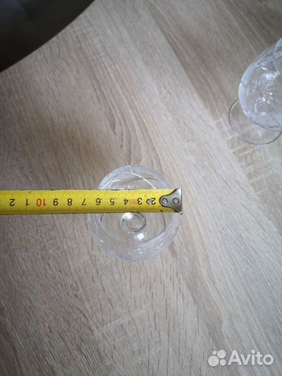 Набор хрустальных бокалов