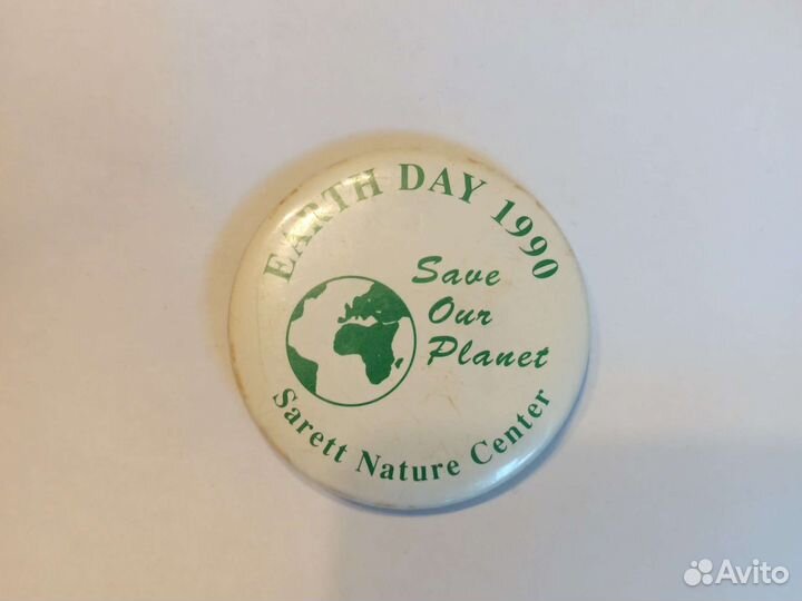 Значок Earth Day 1990