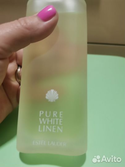 Pure white linen Estee lauder