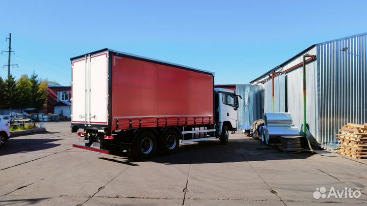 Аренда Тентованный грузовик Shacman, 6x4 с выкупом